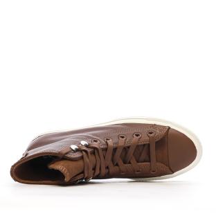 Baskets Marrons Femme Converse All Star Lift Platform vue 4