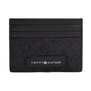 Porte-Cartes Noir Homme Tommy Hilfiger Monogram pas cher