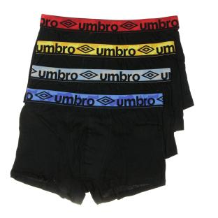 x3 Boxers Noir Homme Umbro CLASS9 pas cher