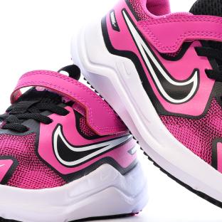 Baskets Rose/Noir Fille Nike Cosmic Runner vue 7