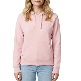 Sweat Rose Femme Superdry Essential Logo vue 0