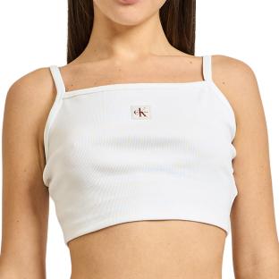 Calvin Klein Jeans Woven White Women's Bra Photo of the Espace des Marques %store% store - view of %key%