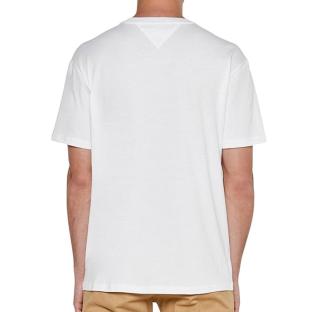 T-shirts Blanc Homme Tommy Hilfiger Reg vue 2