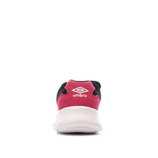 Baskets fille Umbro Nateo Noir/Rose – Style et confort sportif vue 3