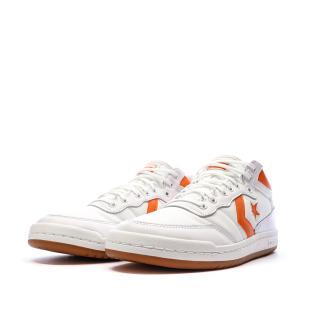 Baskets Blanches/Oranges Homme Converse Fastbreak vue 6