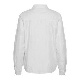 Chemise Blanche/Argenté Femme Pieces Cirene vue 2