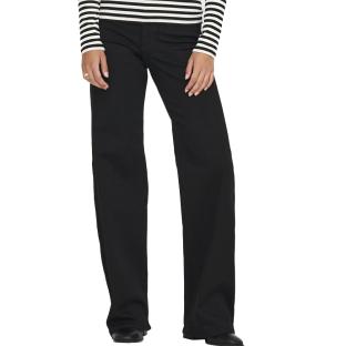 Jean Loose Noir Femme Only Madison vue 0