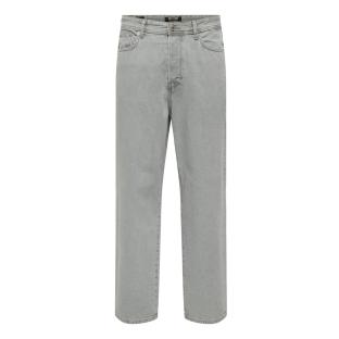 Jean Baggy Gris Homme Only & Sons Fade vue 0