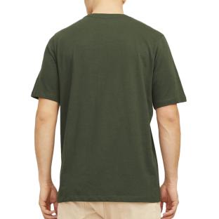 T-Shirt Kaki Homme Jack & Jones Ferris vue 2