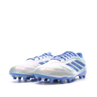 Chaussures de Foot Bleu/Gris Junior Adidas Copa Pure III Elite FG/MG vue 0