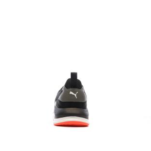 Baskets Blanches/Noires/Orange Homme Puma X-Ray Lite vue 3