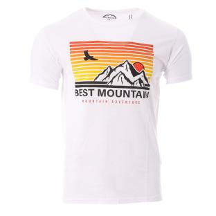 T-shirt Blanc Homme Best Mountain 2006 pas cher