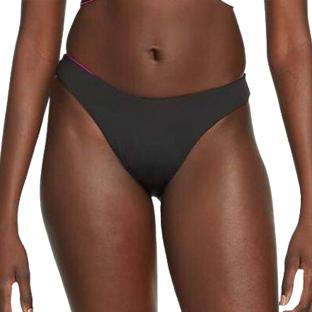 Bas de maillot de bain Noir/Rose Femme Nike Reversible vue 2
