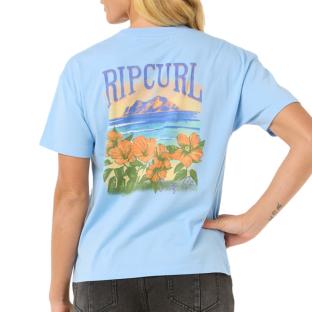 T-Shirt Bleu Femme Rip Curl Joya Relaxed vue 0