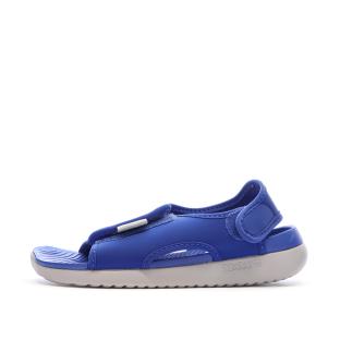 Sandales Bleues Enfant Nike Sunray Adjust 5 V2 pas cher