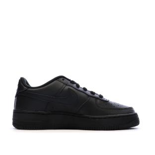 Air Force 1 Noires Garçon Nike vue 0