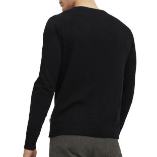 Pull Noir Homme Jack & Jones Whemil vue 2