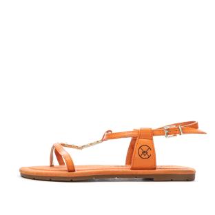 Sandales Orange Femme Chattawak RAMA pas cher