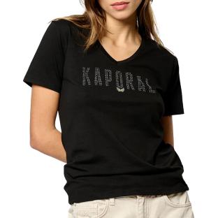 T-shirt Noir Femme Kaporal EMELE vue 0