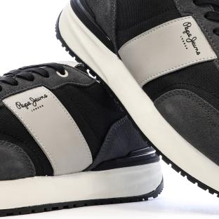 Baskets Noir Homme Pepe jeans Buster Supra vue 0