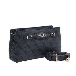 Sac à Bandoulière Noir Femme Guess Katya vue 0