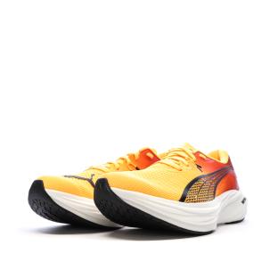 Chaussures de Running Rouges/Orange Homme Puma Deviate Nitro 3 vue 3