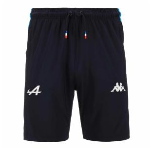 Short Noir/Turquoise Homme Kappa Adrin pas cher