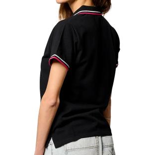 Polo Noir Femme Kaporal Vule vue 2