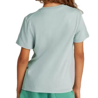 T-Shirt Bleu Fille Calvin Klein Jeans IU0IU00676 vue 0