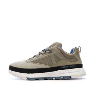 Baskets Grise/Bleu Homme Timberland Euro Trekker pas cher