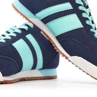 Baskets Marines/Bleu Femme Teddy Smith 120132 vue 7