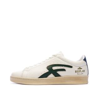 Baskets Blanches Homme Replay Murray Soft pas cher