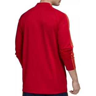 Espagne Veste Rouge Homme Adidas Anthem vue 2