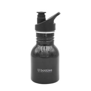 Bouteille Isotherme Noir U.Bottles Sport Urban 400ml pas cher