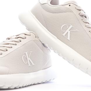 Baskets Gris Clair Femme Calvin Klein Jeans 3 Eva vue 7