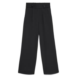 Pantalon Noir Femme Vero Moda May Button pas cher