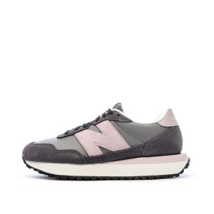 Baskets Grises/Roses Femme New Balance 237 pas cher