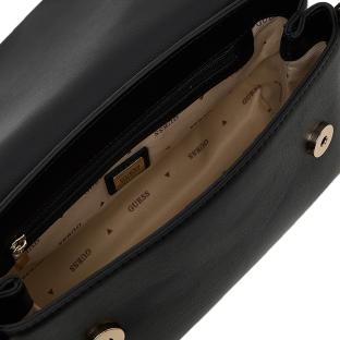 Sac à Bandoulière Noir Femme Guess Lefia vue 0