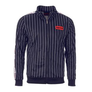 Veste Zippé Marine Homme Supreme Grip STRIPES pas cher