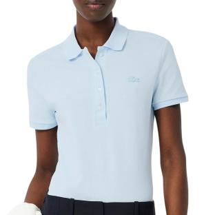Polo Bleu Clair Femme Lacoste Polo L.12 vue 0