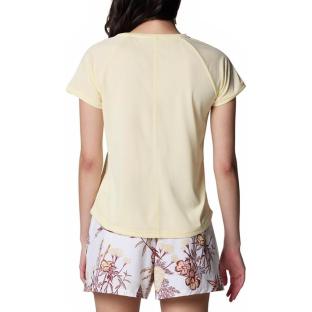 T-Shirt Jaune Femme Columbia Bogota vue 2