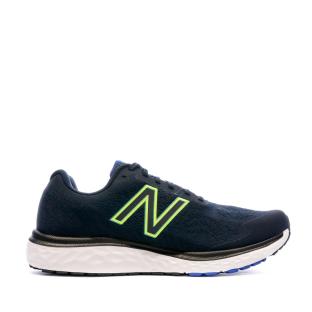 Chaussures de Running Marine/Vert Homme New Balance 680 vue 2