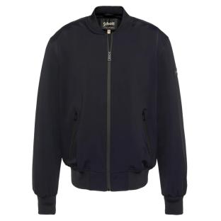 Veste Bomber Noir Homme Schott LAYTON vue 0