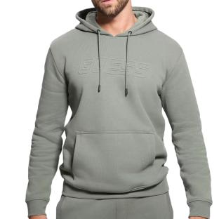 Sweat Vert Homme Guess Aldwin vue 0