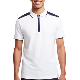Polo Blanc Homme Lee Cooper GLC2046 vue 0