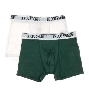 x2 Blue/Green Boxers for Men Le Coq Sportif Camuset sport Photo of the Espace des Marques %store% store - view of %key%