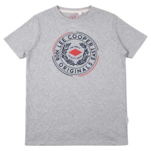 T-Shirt Gris Lee Cooper LCN822 vue 0