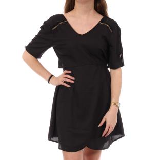 Robe Noire Femme Kaporal CADIA vue 0