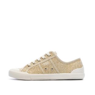 Women’s Beige/White Canvas Shoes TBS OPIACE Photo of the Espace des Marques %store% store - view of %key%