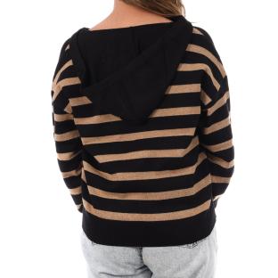 Pull Noir/Doré Femme Morgan Ballo vue 2